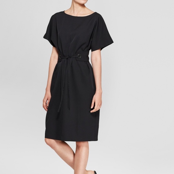 Prologue Dresses & Skirts - Women's Short Sleeve Belted Tie Waist Dress - Prol